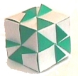 1/3 folding w/small triangles (6 units)